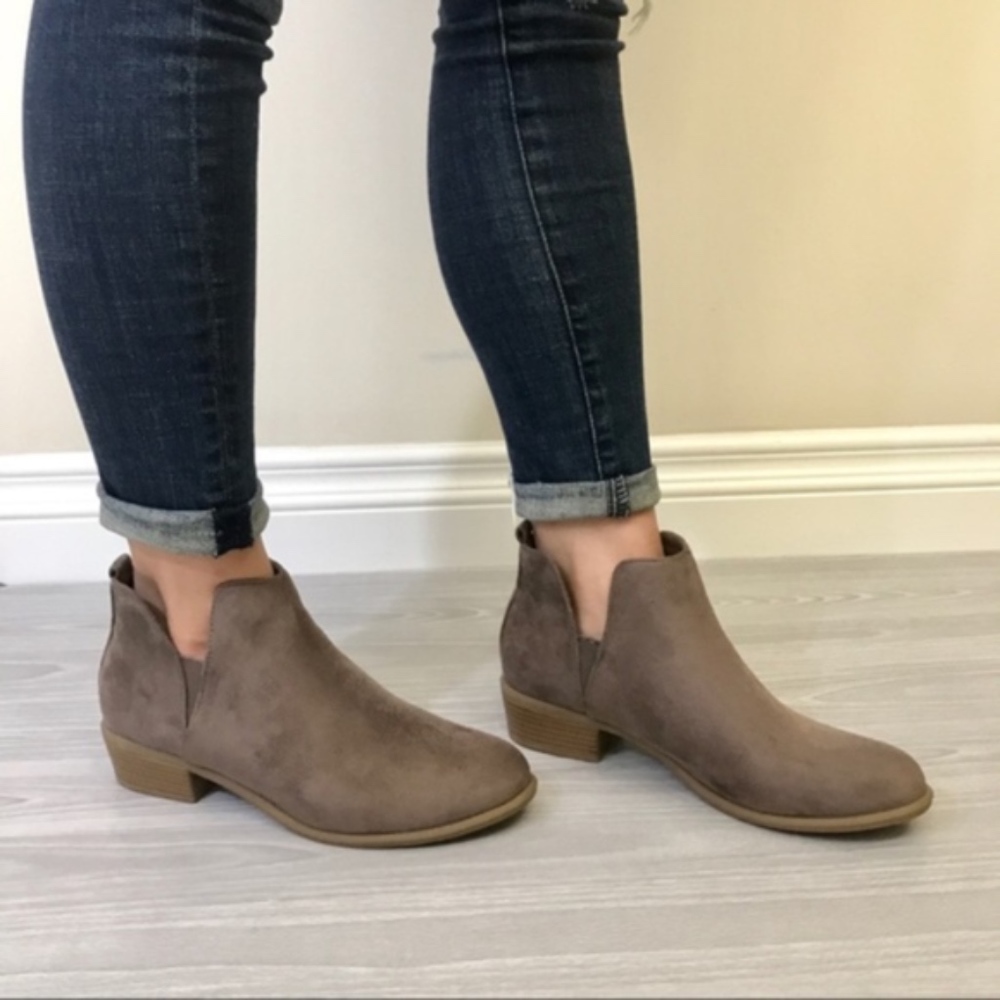 Slip-On Ankle Booties